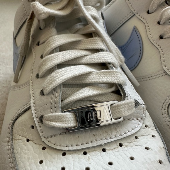Nike Air Force 1 | Reflective Mini Swoosh | ‘07 | Women’s Size 9 | Light Blue | - Picture 3 of 6